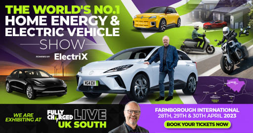 Visit us at the Fully Charged Live South Show!